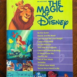 Magic of Disney-Big Note Piano